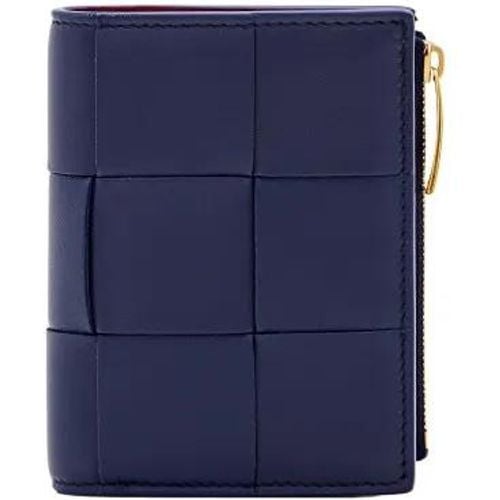 Portemonnaies - Small Bi-Fold Bicolor Leather Wallet - Gr. unisize - in - für Damen - Bottega Veneta - Modalova