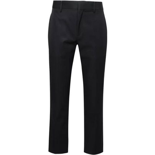 Black Virgin Wool Trousers - Größe 48 - black - Off-White - Modalova