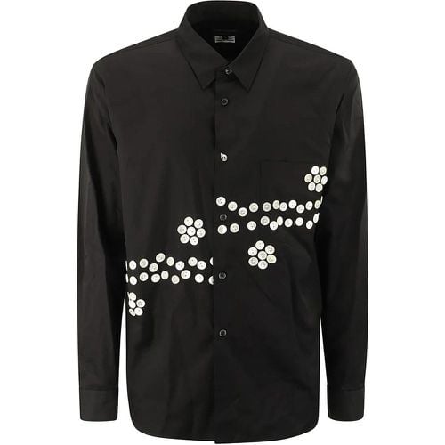 Button Closure Decorative Shirt - Größe L - Comme des Garcons - Modalova