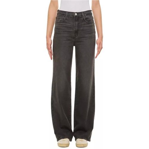 Le Jane Wide Leg Denim Pants - Größe 27 - black - FRAME - Modalova