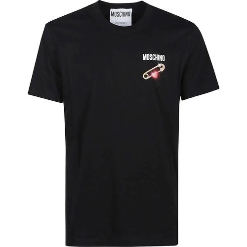 T-shirt Black - Größe L - Moschino - Modalova