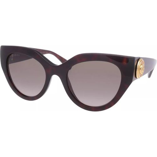 Sonnenbrille - GG1408S - Gr. unisize - in Braun - für Damen - Gucci - Modalova