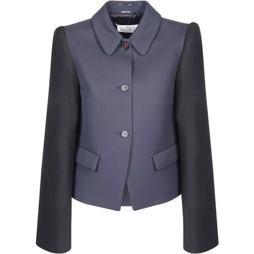 Wool Twill Jacket - Größe 40 - blue - Maison Margiela - Modalova
