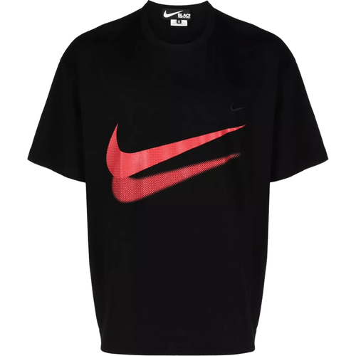 CDG Black x Nike T-Shirt mit Grafik - Größe S - black - Comme des Garcons - Modalova