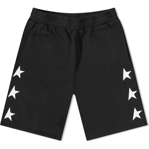 Diego Star Logo Jersey Shorts - Größe S - Golden Goose - Modalova