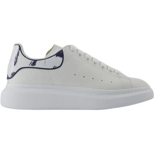 Low-Top Sneaker - Oversized Sneakers - Leather - White - Gr. 40 (EU) - in - für Damen - alexander mcqueen - Modalova