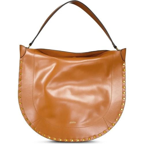 Crossbody Bags - Große Hobo-Bag Oskan aus Leder - Gr. unisize - in - für Damen - Isabel marant - Modalova