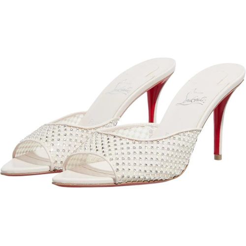 Slipper & Pantoletten - Apostropha Mule Mesh Strass - Gr. 36 (EU) - in Gold - für Damen - Christian Louboutin - Modalova