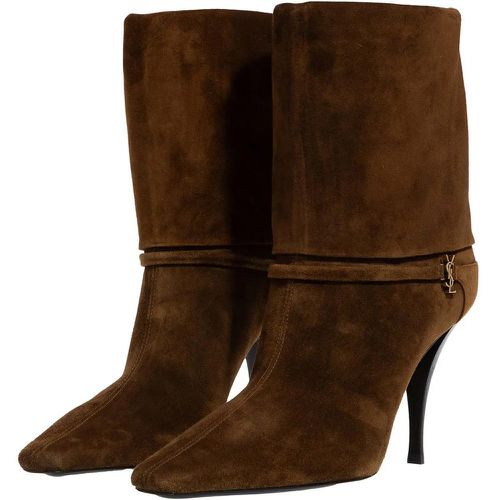 Stiefeletten - Niki Suede Ankle Boots - Gr. 37 (EU) - in - für Damen - Saint Laurent - Modalova