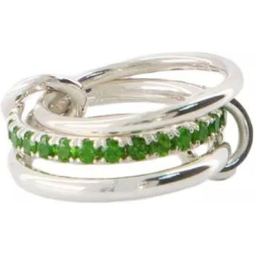 Ring - Petunia Chrome Diopside Ring - Gr. 7 ,5 - in Silber - für Damen - Spinelli Kilcollin - Modalova