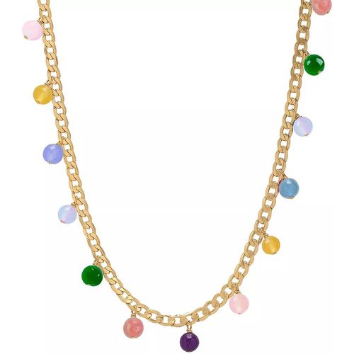 Halskette - Rainbow Drop Bon Bon Necklace - Gr. unisize - in Mehrfarbig - für Damen - Rachel Jackson London - Modalova