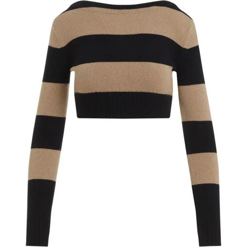 Wool Angri Crop Sweater - Größe S - braun - Max Mara - Modalova