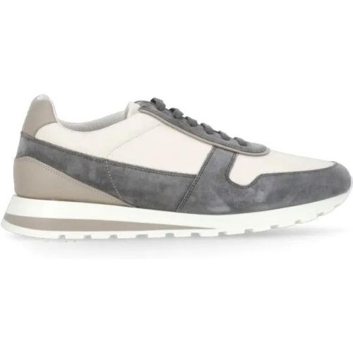 Low-Top Sneaker - Grey Leather Sneakers - Gr. 41 (EU) - in - für Damen - BRUNELLO CUCINELLI - Modalova