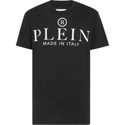 T-shirts And Polos Black - Größe L - Philipp Plein - Modalova