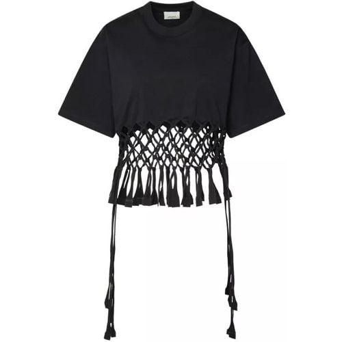 Texana' Black Cotton T-Shirt - Größe M - black - Isabel marant - Modalova