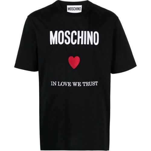 T-shirts and Polos Black - Größe 54 - Moschino - Modalova