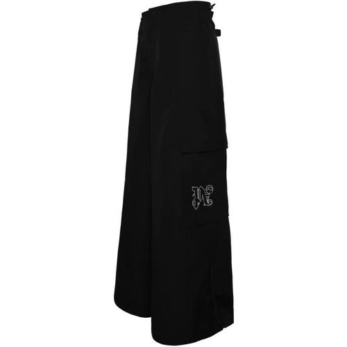 Black Polyamide Pants - Größe 46 - black - Palm Angels - Modalova