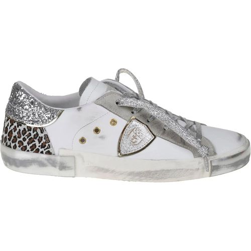 Low-Top Sneaker - Flat Shoes White - Gr. 36 (EU) - in - für Damen - Philippe Model - Modalova