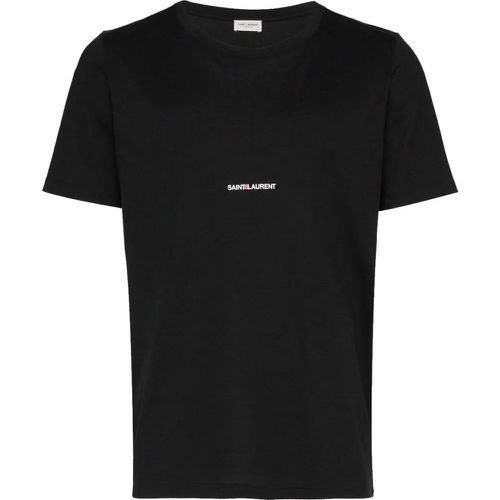 T-shirts And Polos Black - Größe L - Saint Laurent - Modalova