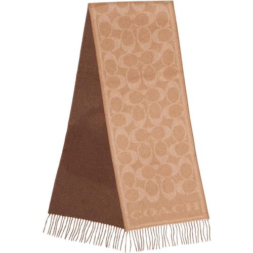 Tücher & Schals - Signature C Revesible Cashmere Muffler - Gr. unisize - in - für Damen - Coach - Modalova