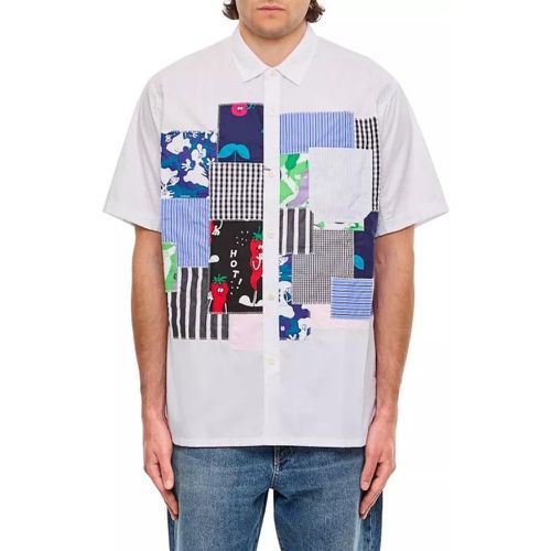 Short Sleeve Patch T-Shirt - Größe L - white - Junya Watanabe - Modalova