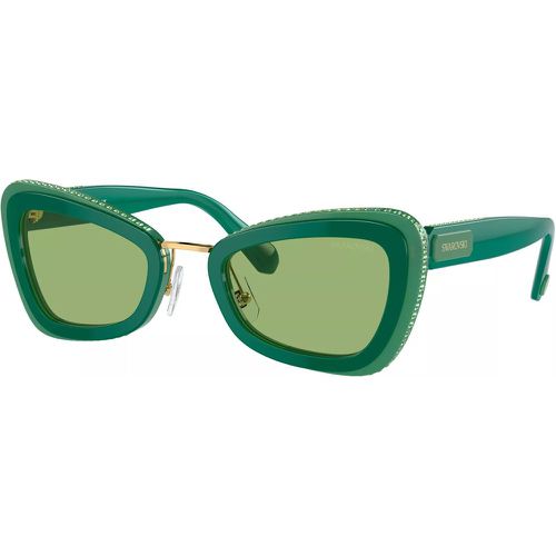 Sonnenbrille - 0SK6012 - Gr. unisize - in Grün - für Damen - Swarovski - Modalova