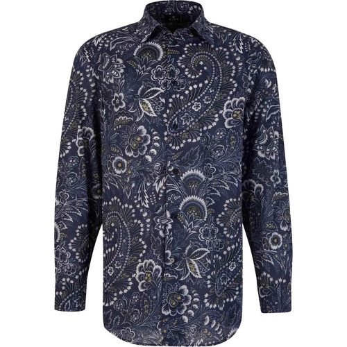 Flower Cotton Shirt - Größe L - ETRO - Modalova