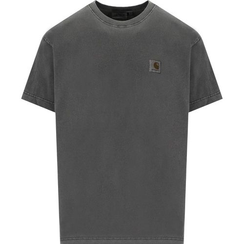 S/S VISTA GRAPHITE T-SHIRT - Größe M - grau - Carhartt WIP - Modalova