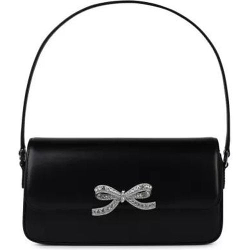 Crossbody Bags - Fiocco' Black Smooth Leather Bag - Gr. unisize - in - für Damen - self-portrait - Modalova