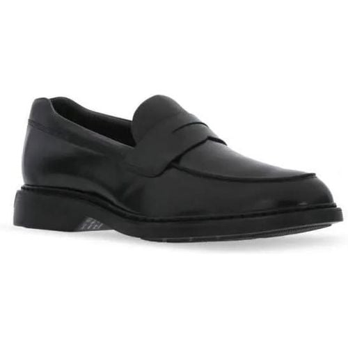 Loafers & Ballerinas - Black Leather H576 Loafers - Gr. 40 (EU) - in - für Damen - Hogan - Modalova