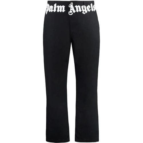 Logo Pants - Größe 48 - Palm Angels - Modalova