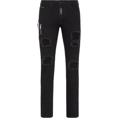 Jeans Regular Fit Jeans Super Straight Fit - Größe 28 - Philipp Plein - Modalova