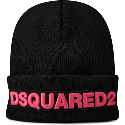 Caps & Mützen - Logo Wool Beanie - Gr. ONE SIZE - in - für Damen - Dsquared2 - Modalova