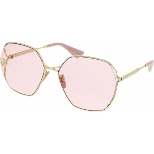 Sonnenbrille - GG0818SA-003 63 Sunglass WOMAN METAL - Gr. unisize - in - für Damen - Gucci - Modalova