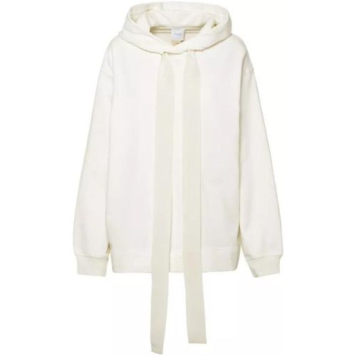 Ivory Cotton Sweatshirt - Größe M - white - Patou - Modalova