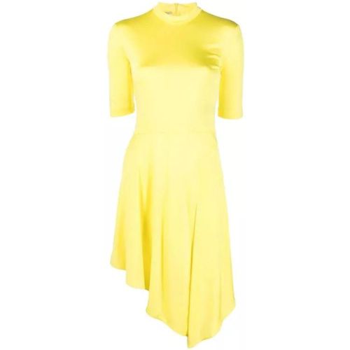 Asymmetric Yellow Mini Dress - Größe 40 - yellow - Stella Mccartney - Modalova