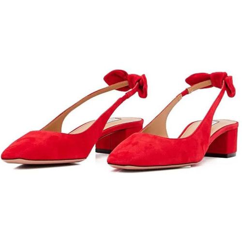 Pumps & High Heels - 35 Mm Very Bow Tie Slingback - Gr. 36 (EU) - in - für Damen - Aquazzura - Modalova