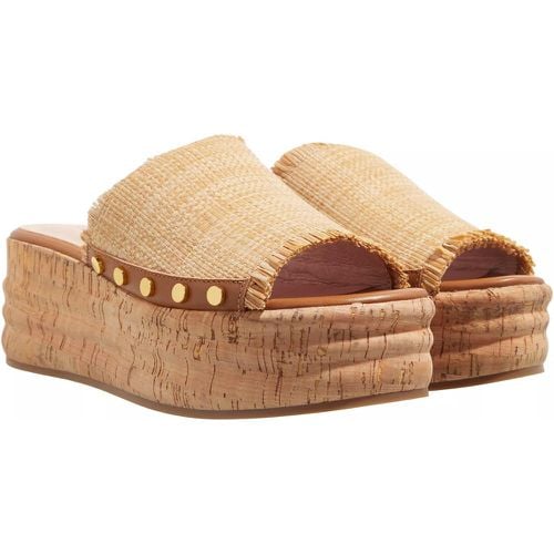 Slipper & Pantoletten - Wedge Straw Effect Fabric - Gr. 41 (EU) - in - für Damen - Coccinelle - Modalova