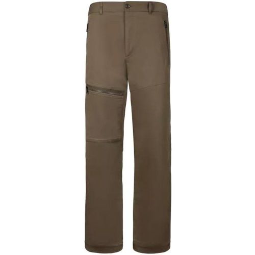 Khaki Mid-Rise Trousers - Größe 50 - grün - Moncler - Modalova