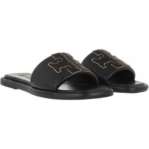 Slipper & Pantoletten - Double T Sport Slide - Gr. 36 (EU) - in - für Damen - TORY BURCH - Modalova