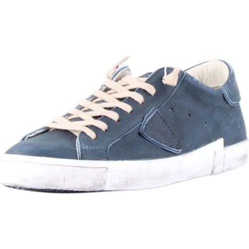 Low-Top Sneaker - Flat Shoes Blue - Gr. 40 (EU) - in - für Damen - Philippe Model - Modalova