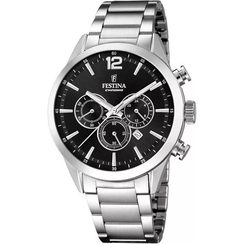 Uhren - Timeless Chrono herren Uhr Silber F20343/8 - Gr. unisize - in Silber - für Damen - Festina - Modalova