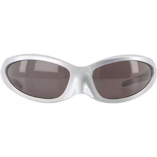 Sonnenbrillen - Sunglasses - Acetate - Gr. unisize - in Silber - für Damen - Balenciaga - Modalova