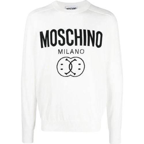 Sweaters White - Größe 46 - Moschino - Modalova