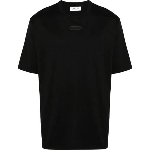 T-shirts and Polos Black Black - Größe L - Lanvin - Modalova