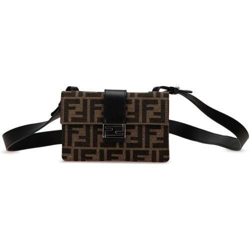 Bauchtaschen - Zucca Canvas Convertible Belt Bag - Gr. unisize - in - für Damen - Fendi - Modalova