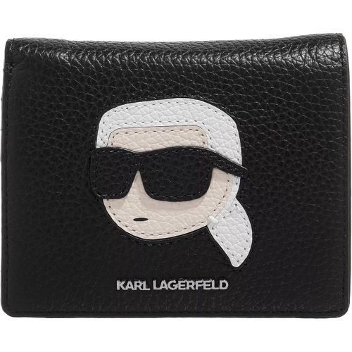 Portemonnaie - Ikonik 2.0 Leather Bifld Wlt - Gr. unisize - in - für Damen - Karl Lagerfeld - Modalova