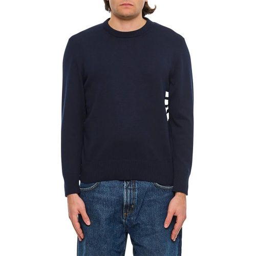 Crew Neck Pullover 4 Bar Stripe - Größe 1 - Thom Browne - Modalova