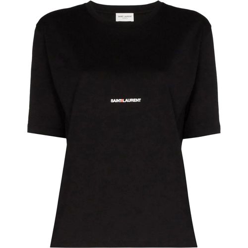 T-shirts And Polos Black - Größe L - Saint Laurent - Modalova