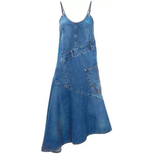 Asymmetric Cotton Denim Dress - Größe 6 - blue - J.W.Anderson - Modalova